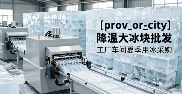 滨湖降温大冰块批发 工厂车间夏季用冰采购