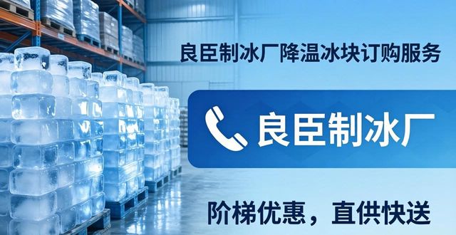 滨湖降温冰块订购 良臣制冰厂直供快送
