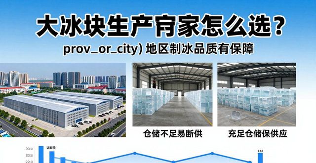 大冰块生产厂家怎么选？滨湖地区制冰品质有保障